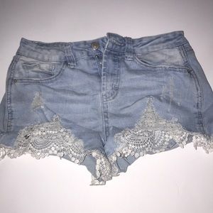 super cute jean shorts